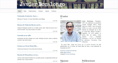 Desktop Screenshot of javierbozalongo.com